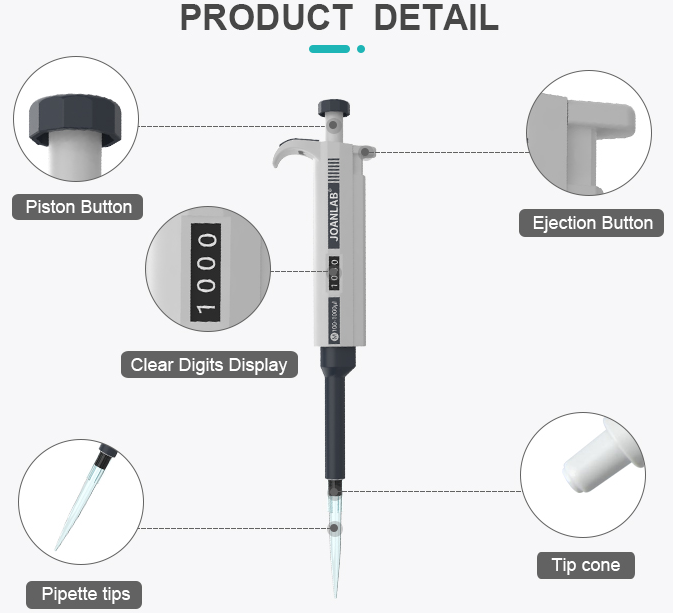 Half Autoclavable Micropipette - M