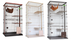 solid wood cat cage