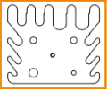 Anesthesia breathing circuit bracket