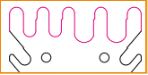 Anesthesia breathing circuit bracket