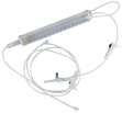 BURETTE-TYPE INFUSION SETS FOR SINGLE USE