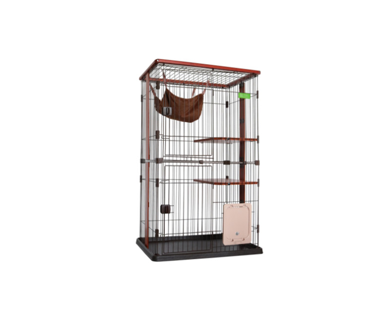 solid wood cat cage