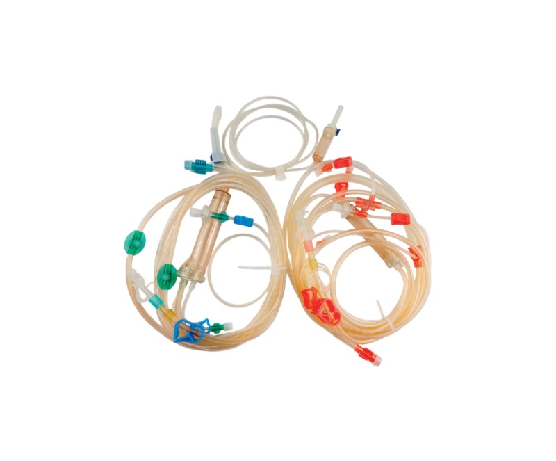 BLOOD TUBING SET FOR HEMODIALYSIS