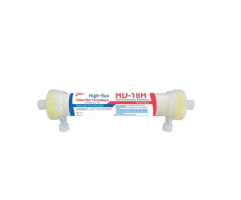 HOLLOW FIBER HEMODIALYZER