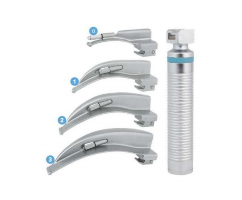 WMV-NJ800H Conventional Laryngoscope Macintosh  (Set of 4 Blades)