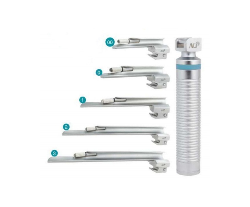 WMV-NJ800I Conventional Laryngoscope Macintosh  (Set of 5 Blades)